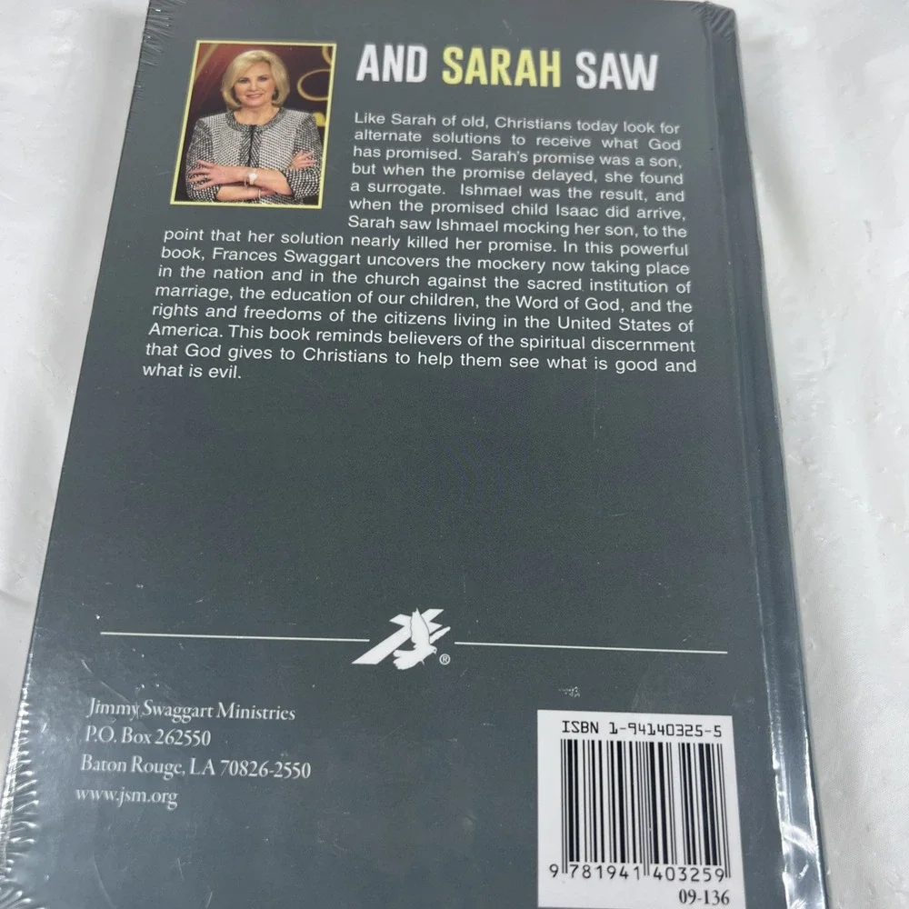 And Sarah Saw‎ by Frances Swaggart (2016, Hardcover) Factory Sealed